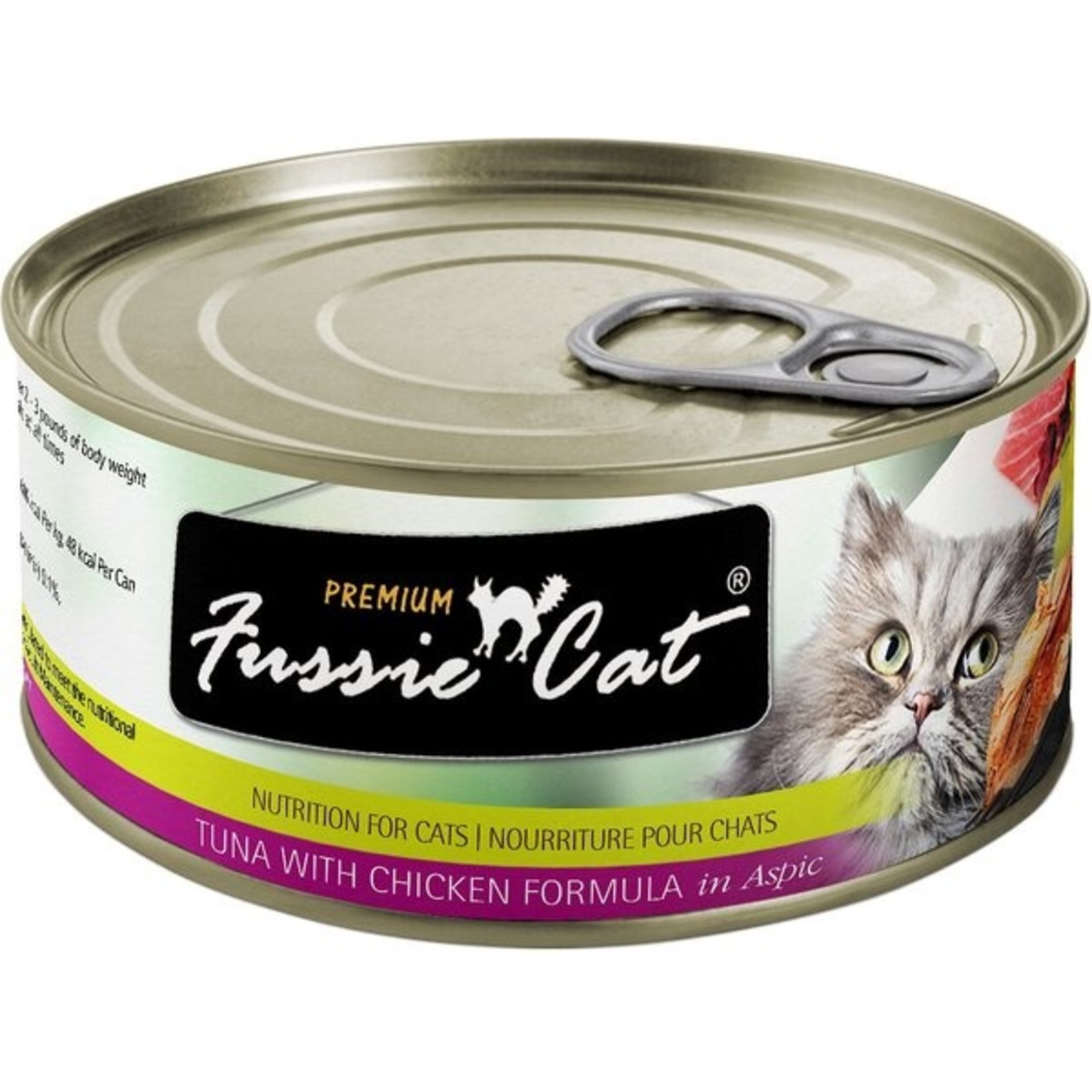 Fussie Cat Fussie Cat Premium - Tuna & Chicken in Aspic 2.82oz (case 24)
