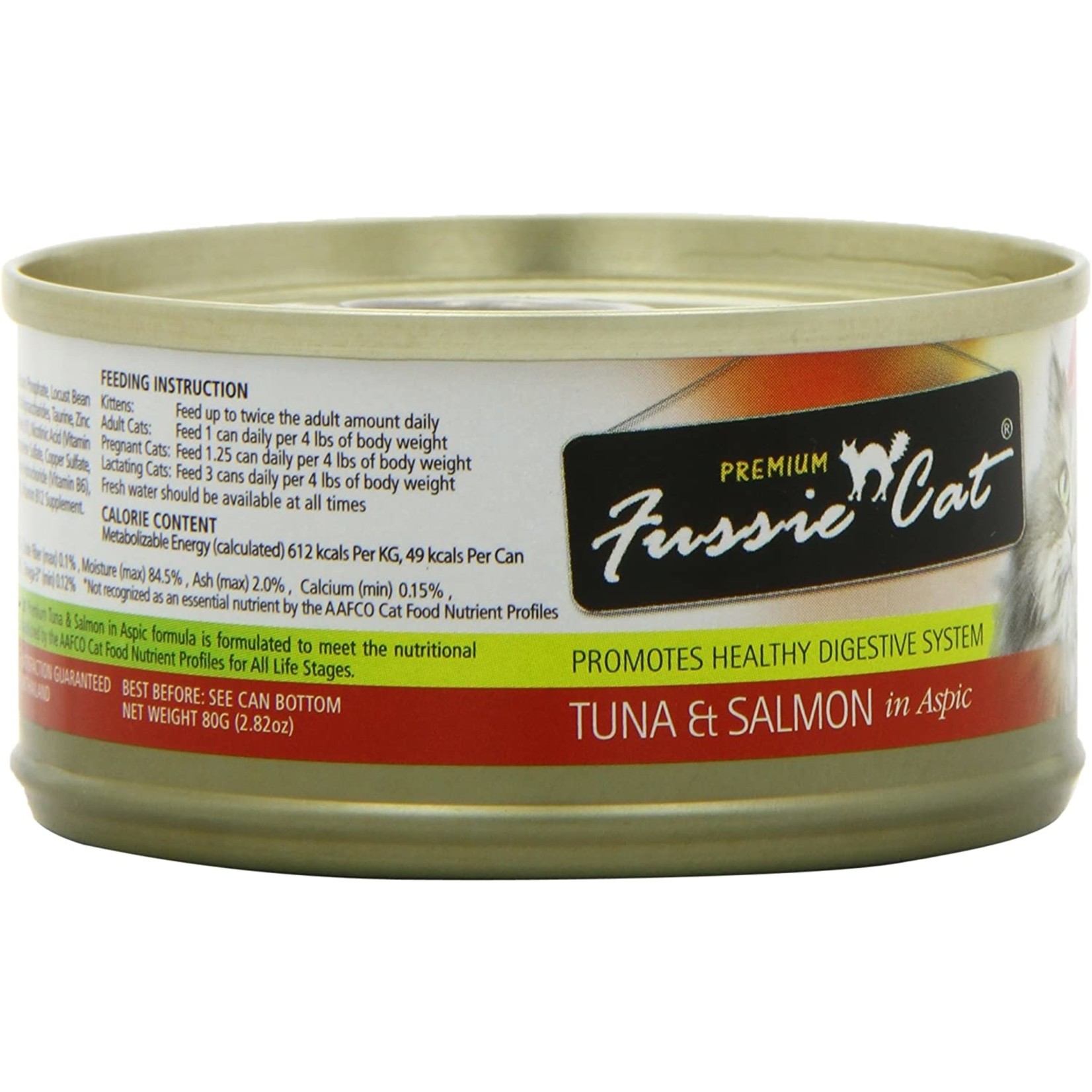 Fussie Cat Fussie Cat Premium - Tuna & Salmon in Aspic 2.82oz (case 24)