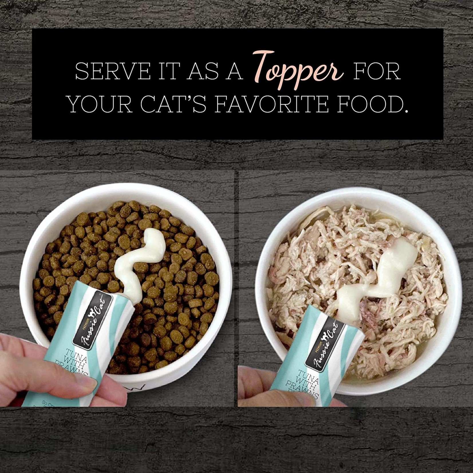 Fussie Cat Fussie Cat Tuna with Prawns Puree 2oz (4 Pack)