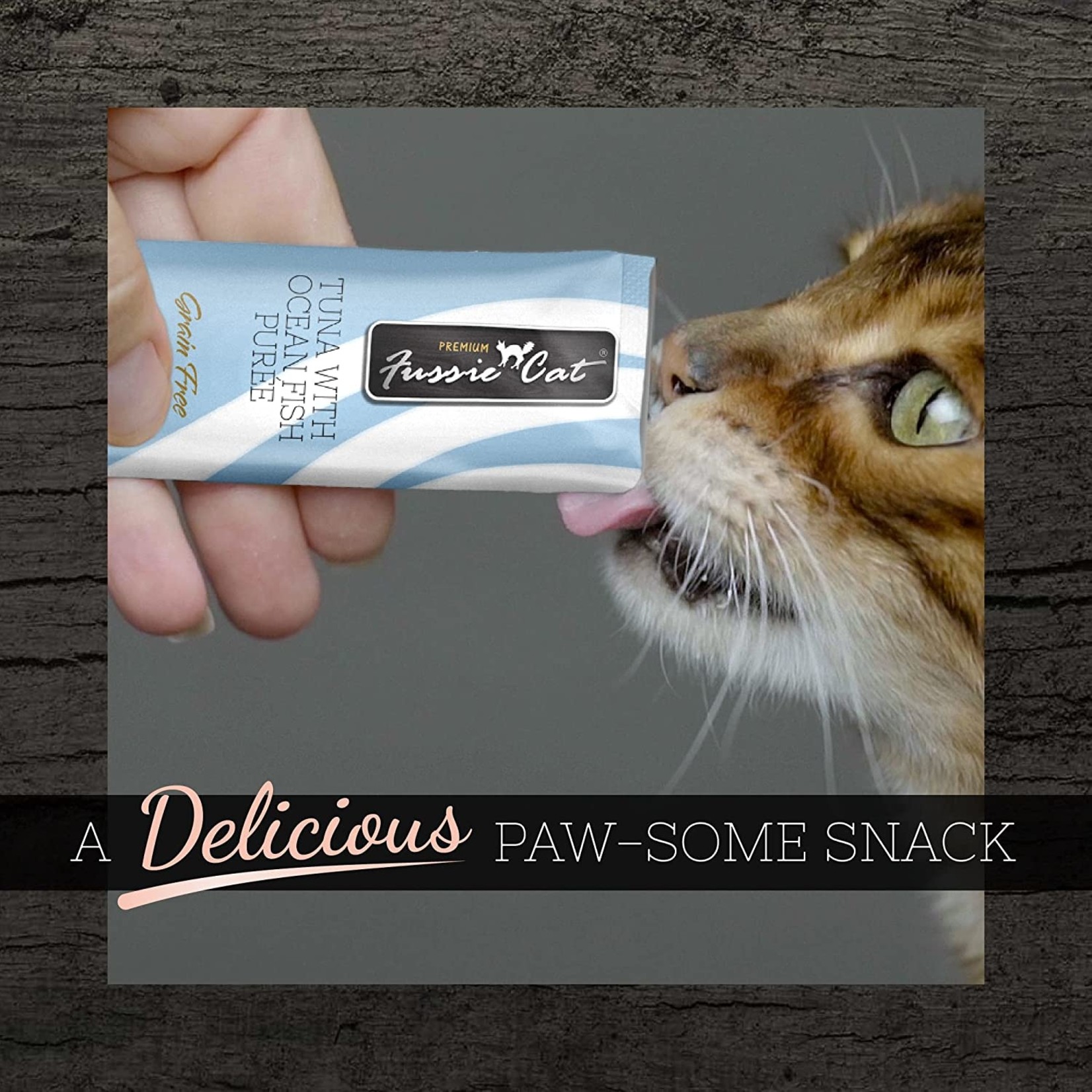 Fussie Cat Fussie Cat Puree 4pk - Tuna & Oceanfish 2oz