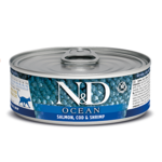 N & D Farmina N&D Farmina Cat Ocean - Salmon, Cod & Shrimp 2.5oz (case 24)