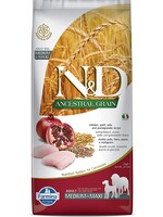 N & D Farmina N&D Farmina Chicken & Pomegranate Ancestral Grain Medium/Maxi 26.5lbs