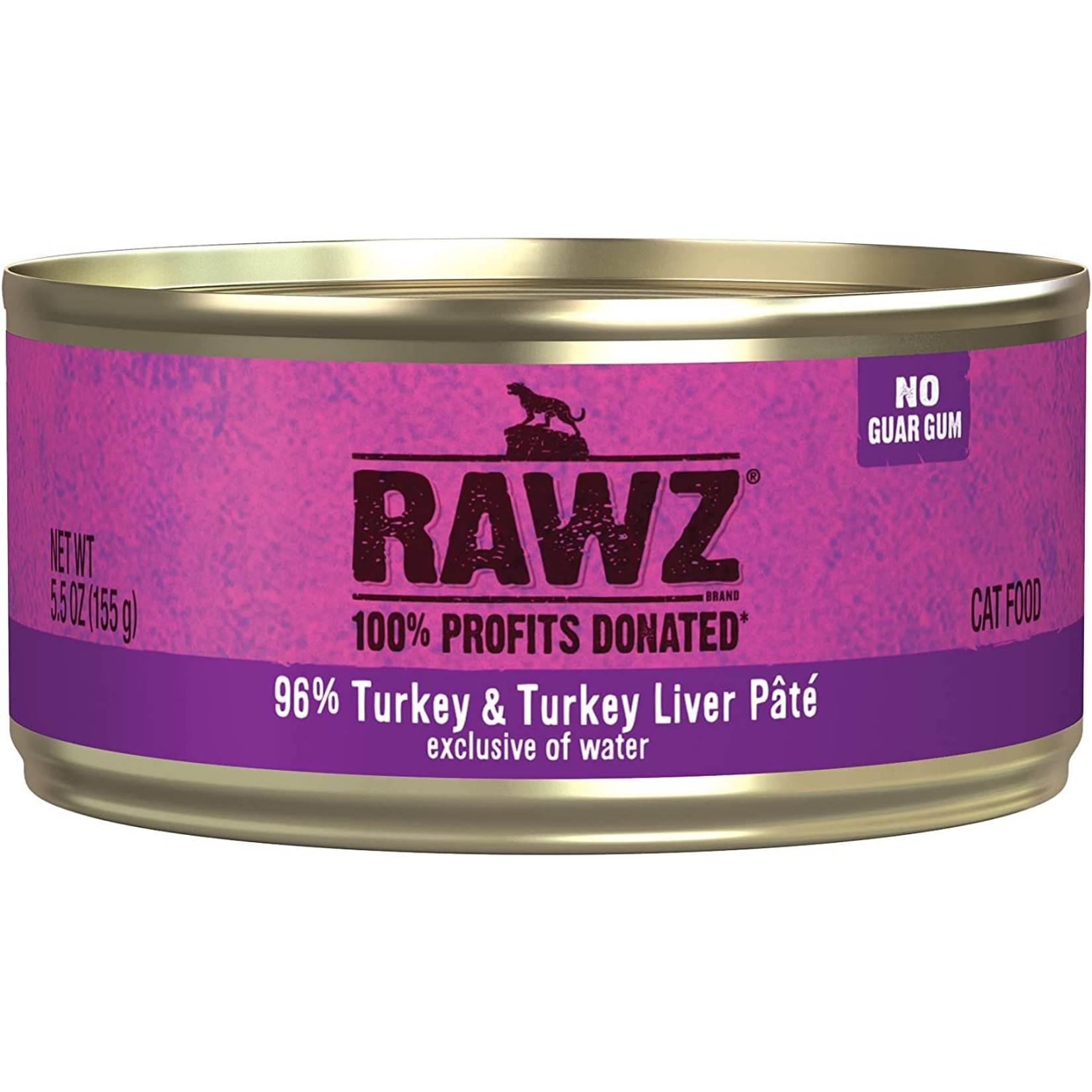 Rawz Rawz Cat Turkey & Turkey Liver Pate 5.5oz (case 24)