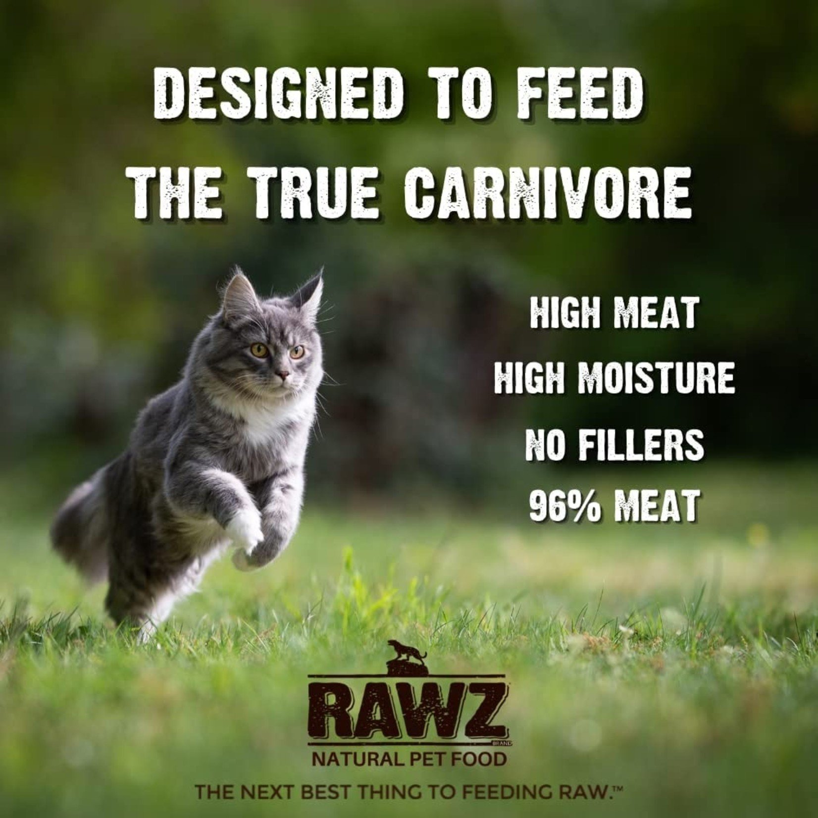 Rawz Rawz 96% Turkey & Turkey Liver Pâté Cat 5.5oz