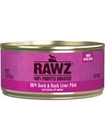 Rawz Rawz 96% Duck & Duck Liver Pâté Cat 5.5oz