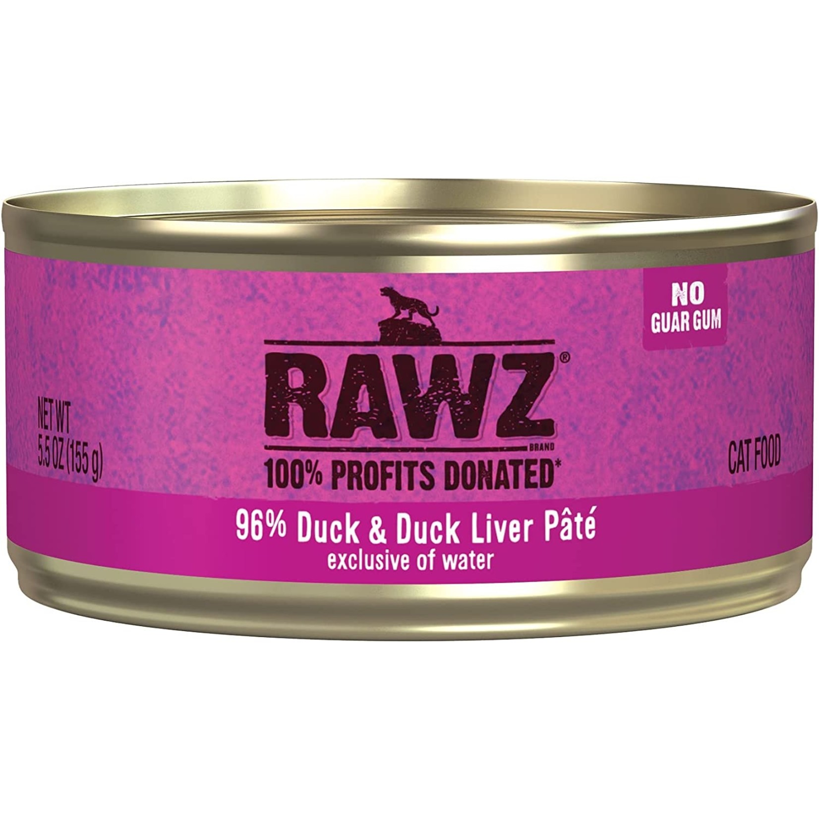 Rawz Rawz Cat Duck & Duck Liver Pate 5.5oz (case 24)