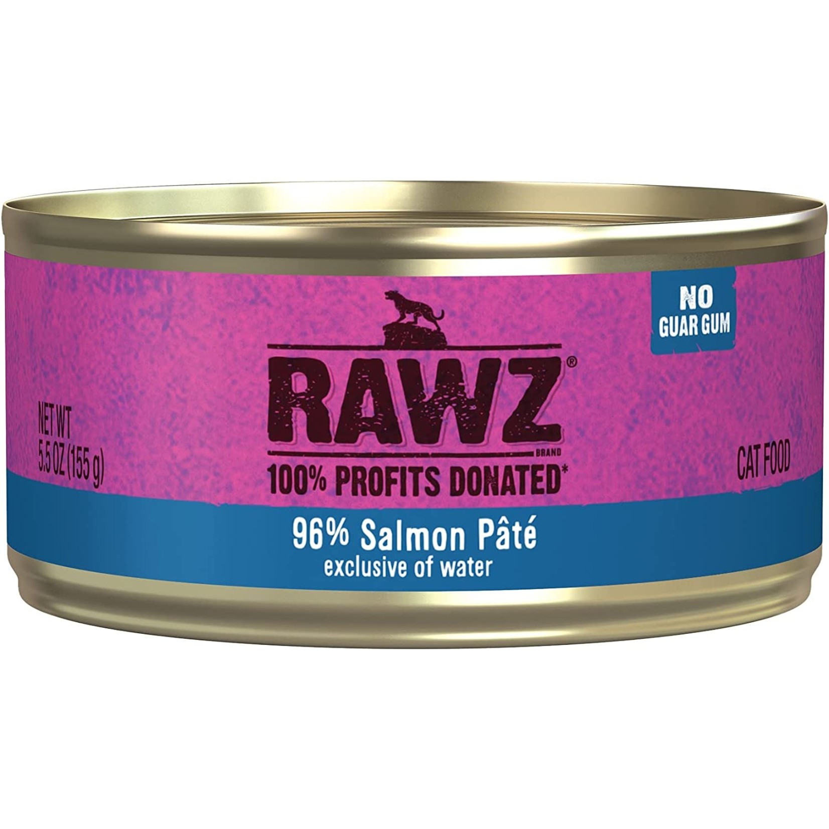 Rawz Rawz Cat Salmon Pate 5.5oz (case 24)