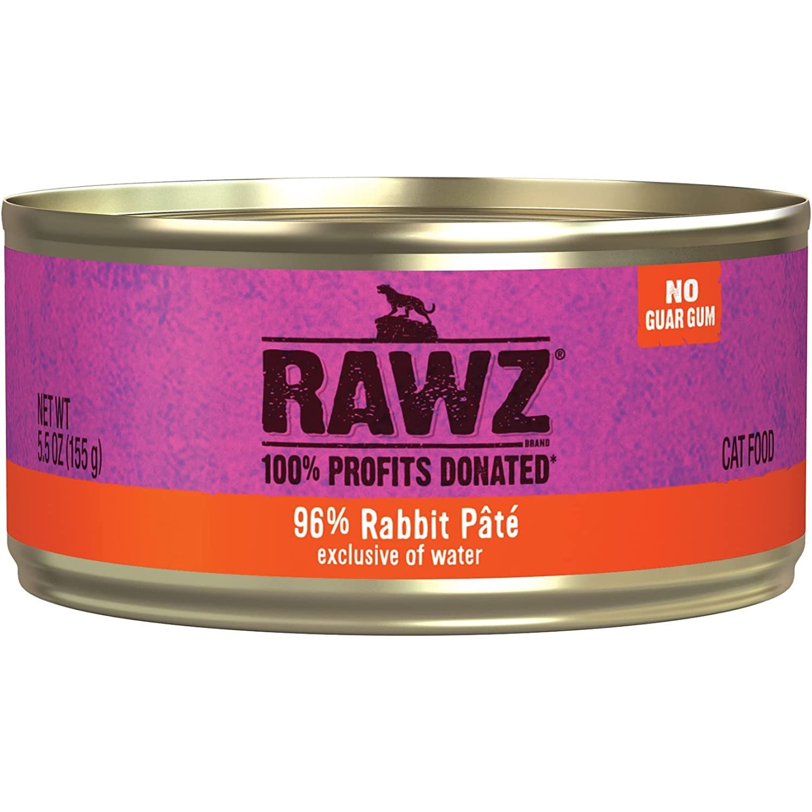Rawz Rawz Cat Rabbit Pate 5.5oz (case 24)
