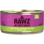 Rawz Rawz Cat Chicken & Chicken Liver Pate 5.5oz (case 24)