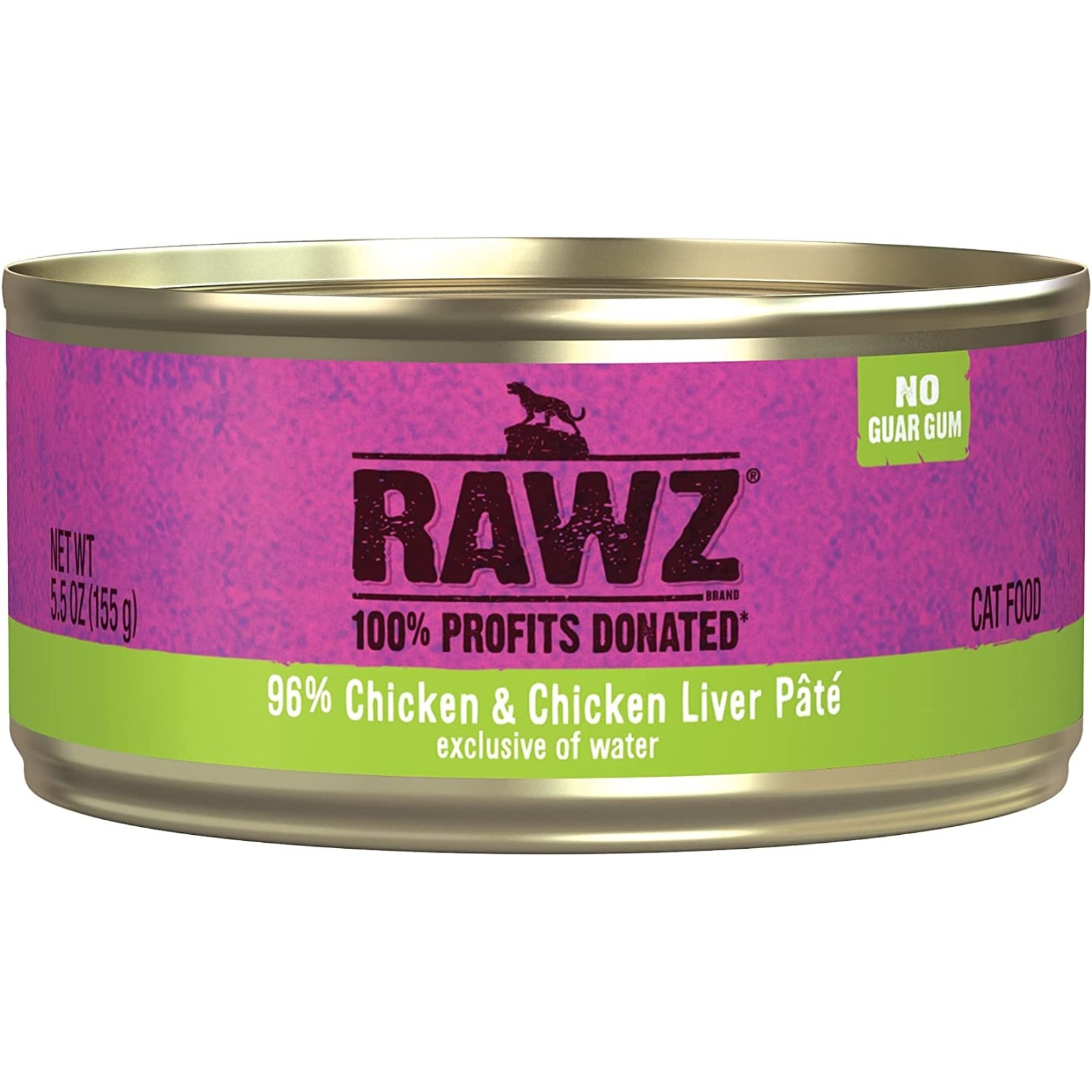 Rawz Rawz Cat Chicken & Chicken Liver Pate 5.5oz (case 24)