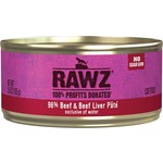 Rawz Rawz 96% Beef & Beef Liver Pâté Cat 5.5oz