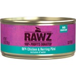Rawz Rawz 96% Chicken & Herring Pâté Cat 5.5oz