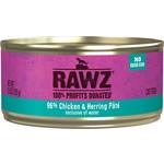 Rawz Rawz Cat Chicken & Herring Pate 5.5oz (case 24)
