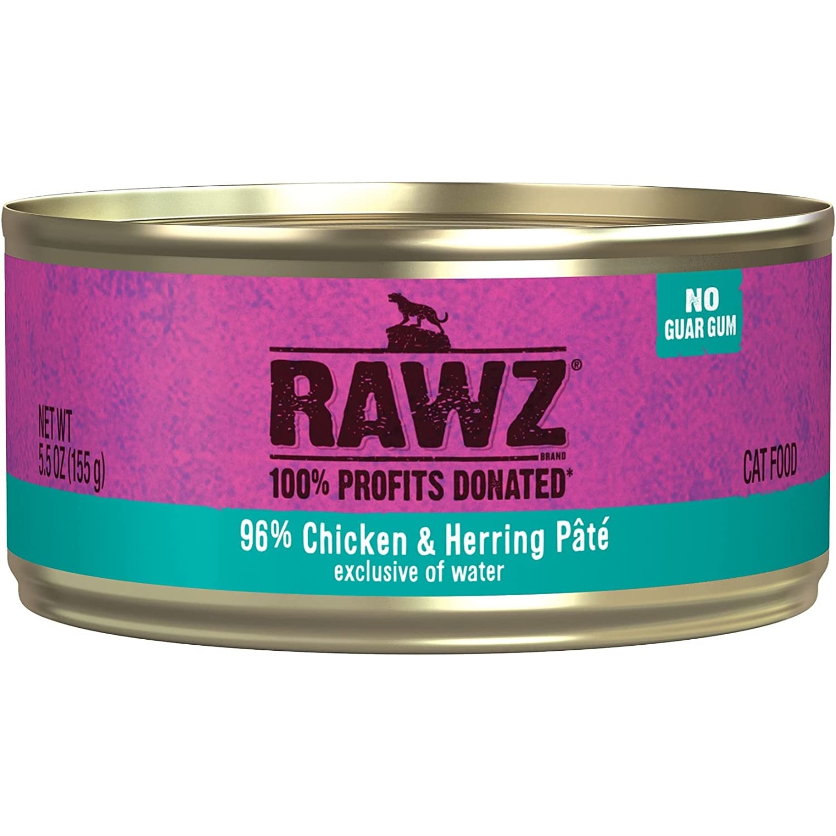 Rawz Rawz Cat Chicken & Herring Pate 5.5oz (case 24)