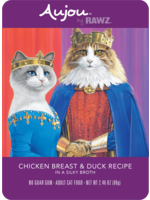 Rawz Rawz Aujou Chicken Breast & Duck Cat 2.46oz