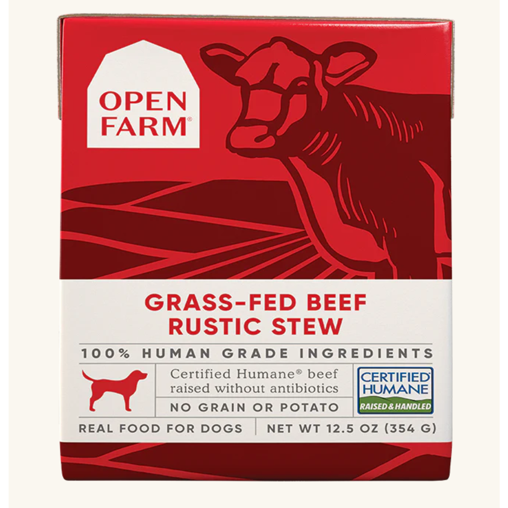 Open Farm Open Farm Dog Grain Free Stew Grass-fed Beef  12.5oz