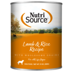NutriSource NutriSource Lamb Meal & Rice 13oz (case 12)