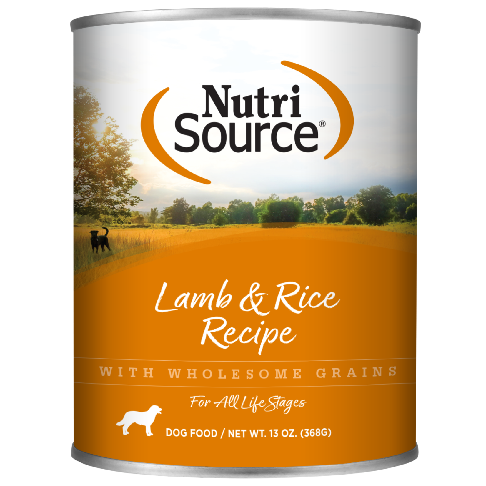 NutriSource NutriSource Lamb Meal & Rice 13oz (case 12)