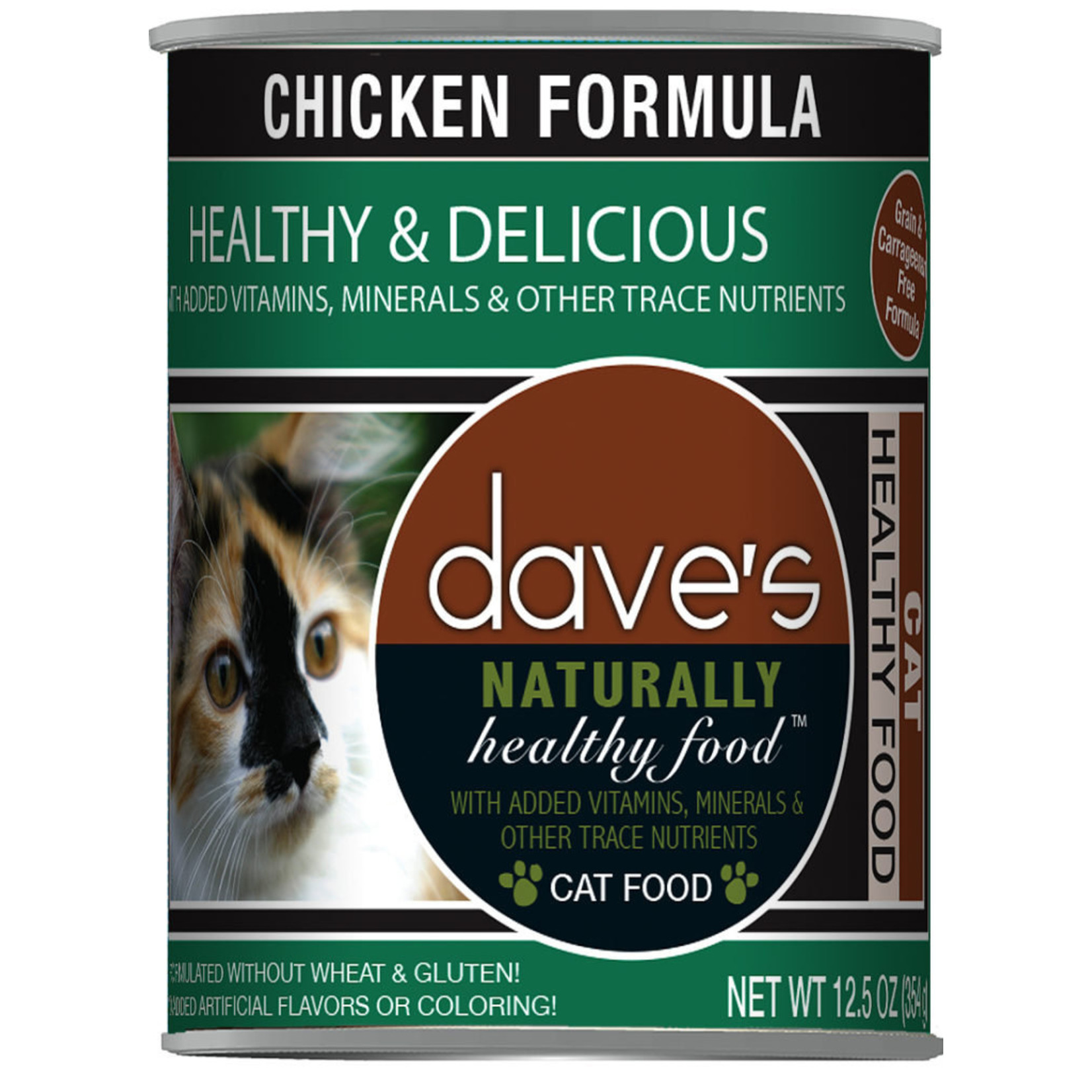 Daves Dave's Pet Food Naturally Healthy Chicken 12.5oz
