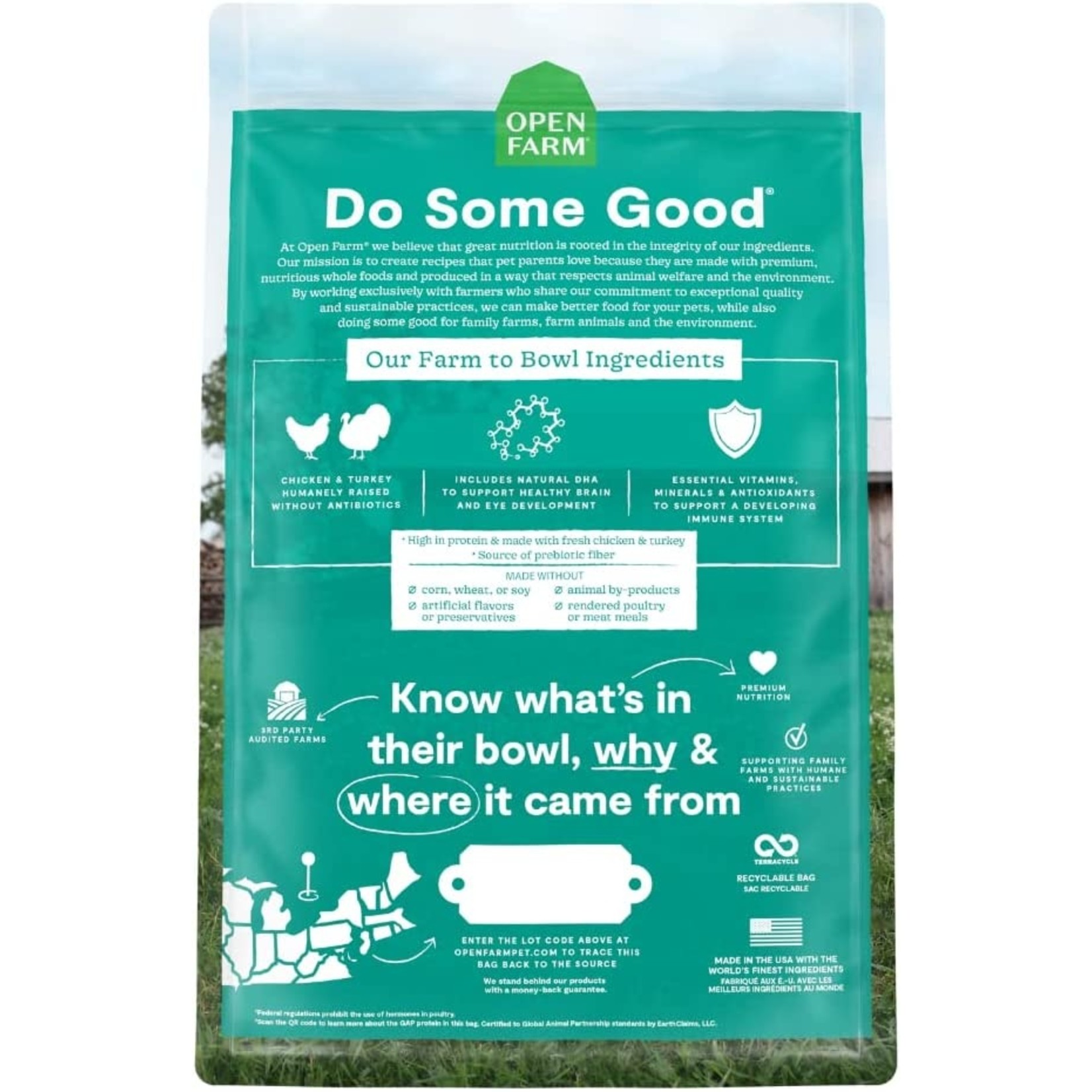 Open Farm Open Farm Cat Chicken & Turkey Kitten 4lbs