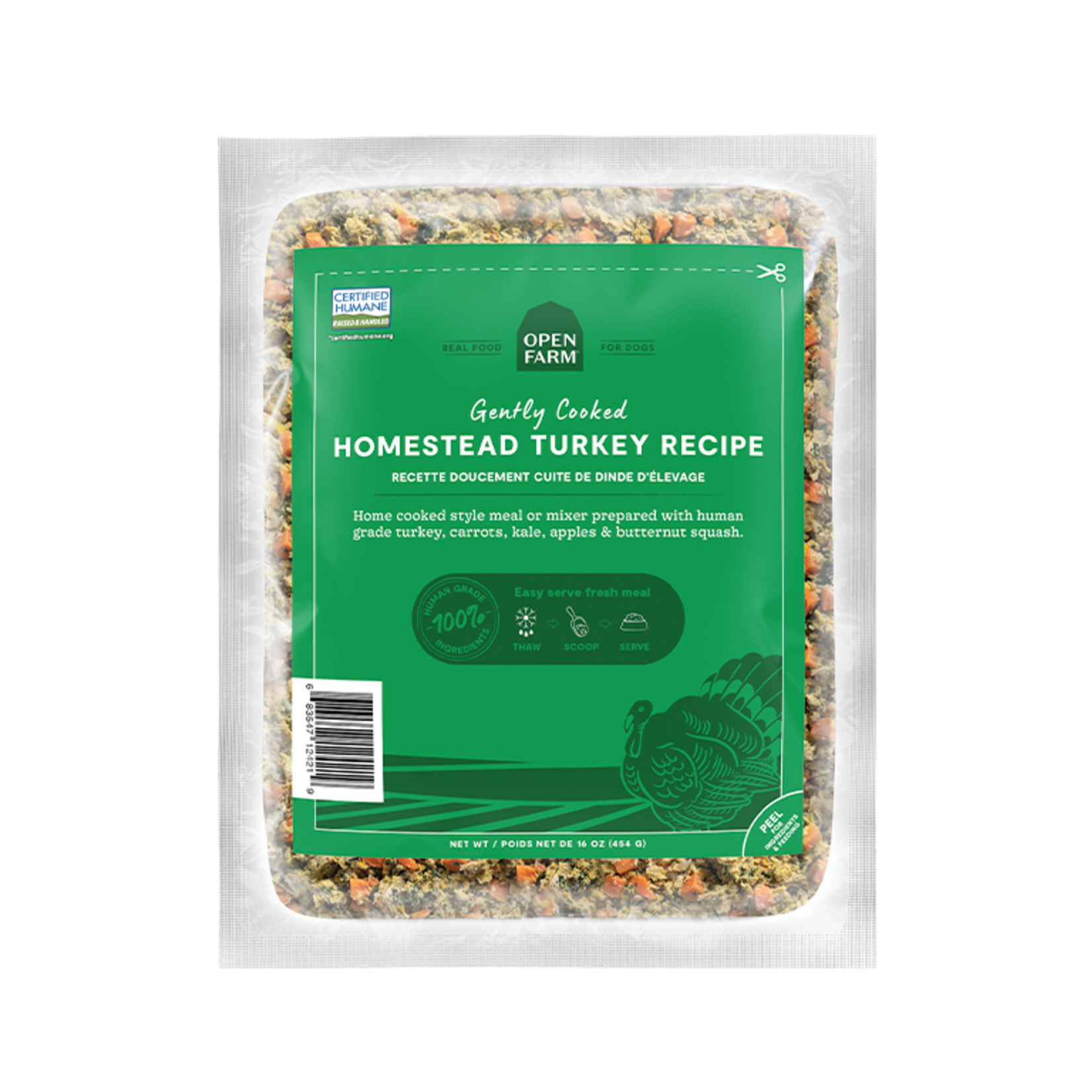 Open Farm Open Farm Turkey Gently Cooked Dog 6lb