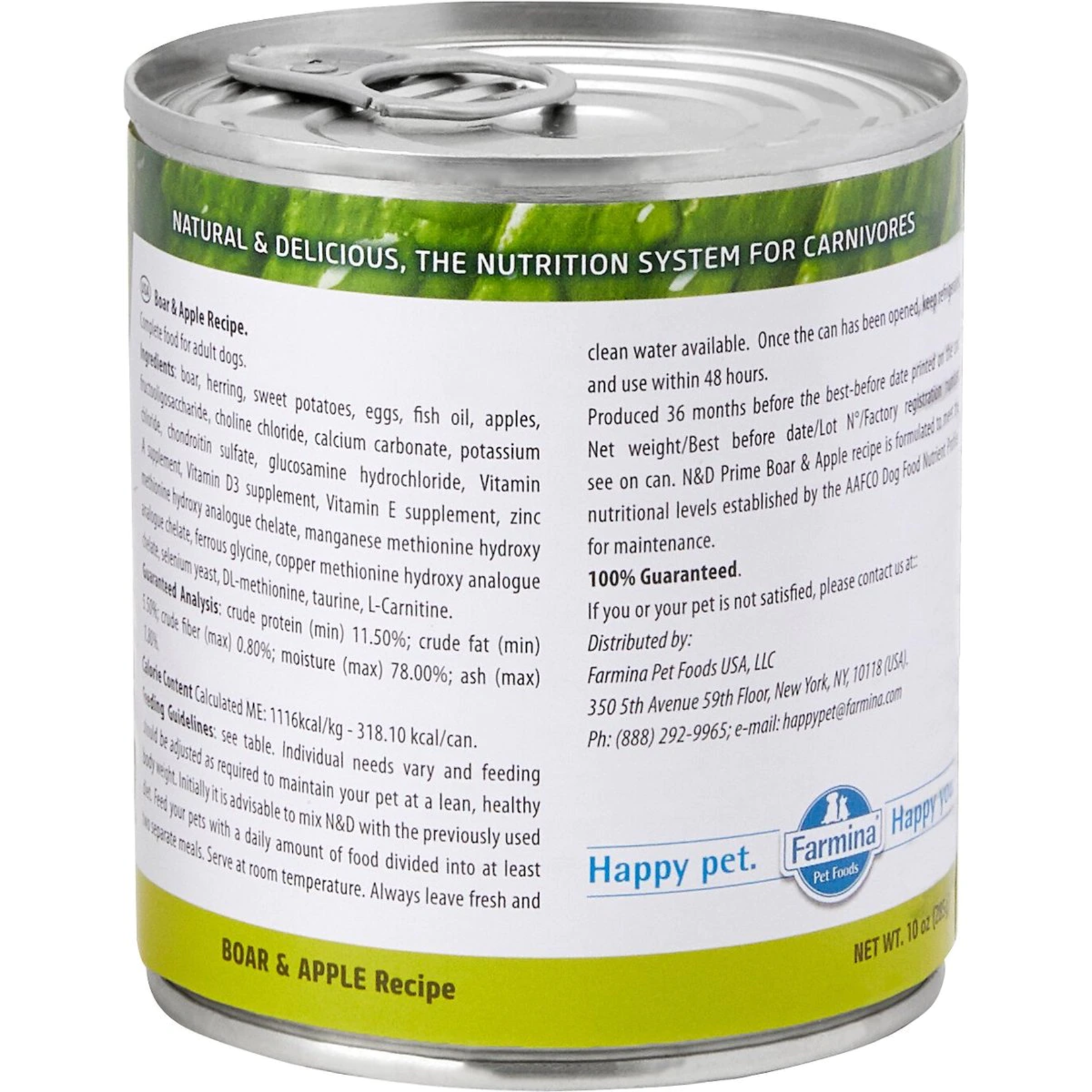 N & D Farmina N&D Farmina Dog Pumpkin - Boar & Apple 10oz (case 6)