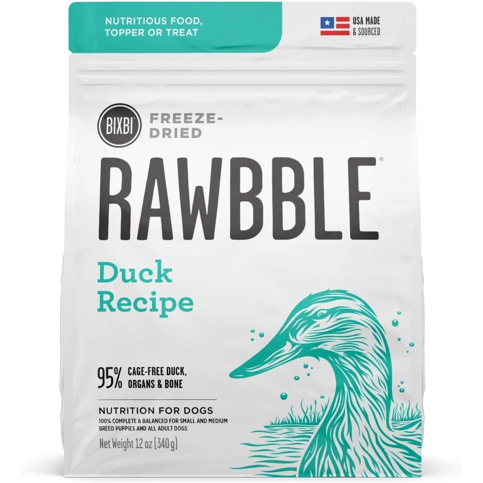 Rawbble Rawbble Duck 12oz