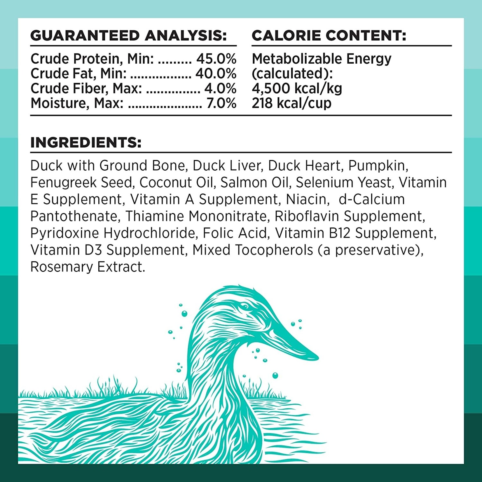 Rawbble Rawbble Dog FD Duck 12oz