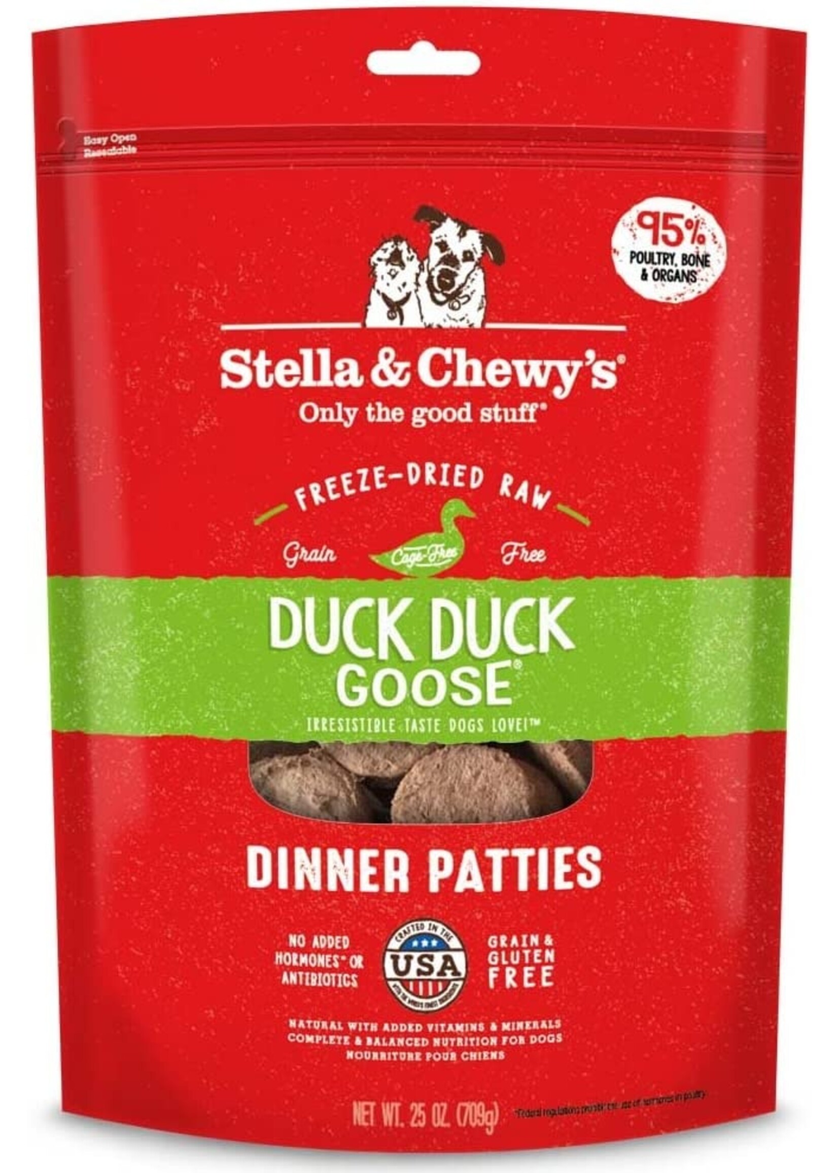 Stella & Chewy Stella & Chewy Duck Freeze Dried Patties 25oz