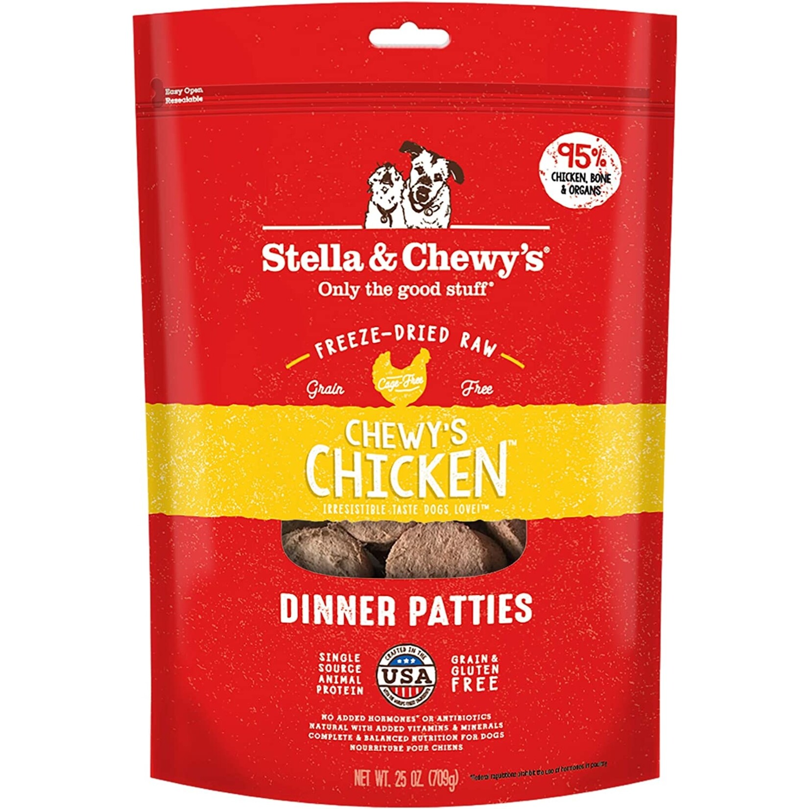 Stella & Chewy Stella & Chewy Chicken Freeze Dried Patties 25oz