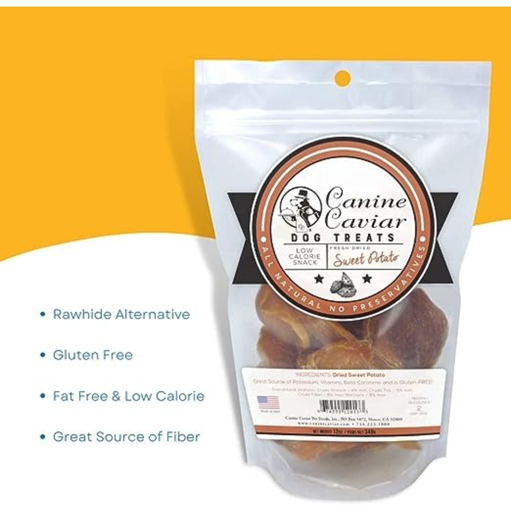 Canine Caviar Canine Caviar Sweet Potatoes 12oz