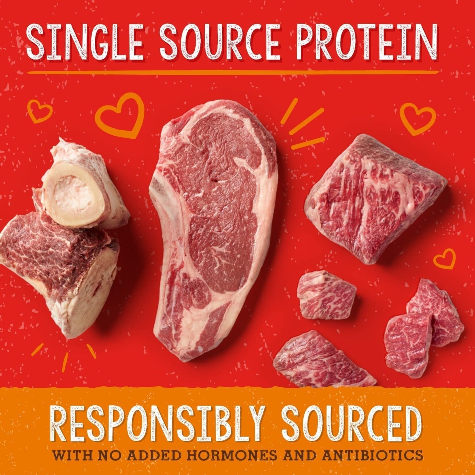 Stella & Chewy Stella and Chewy's Freeze Dried Raw Super Beef Meal Mixers 3.5oz