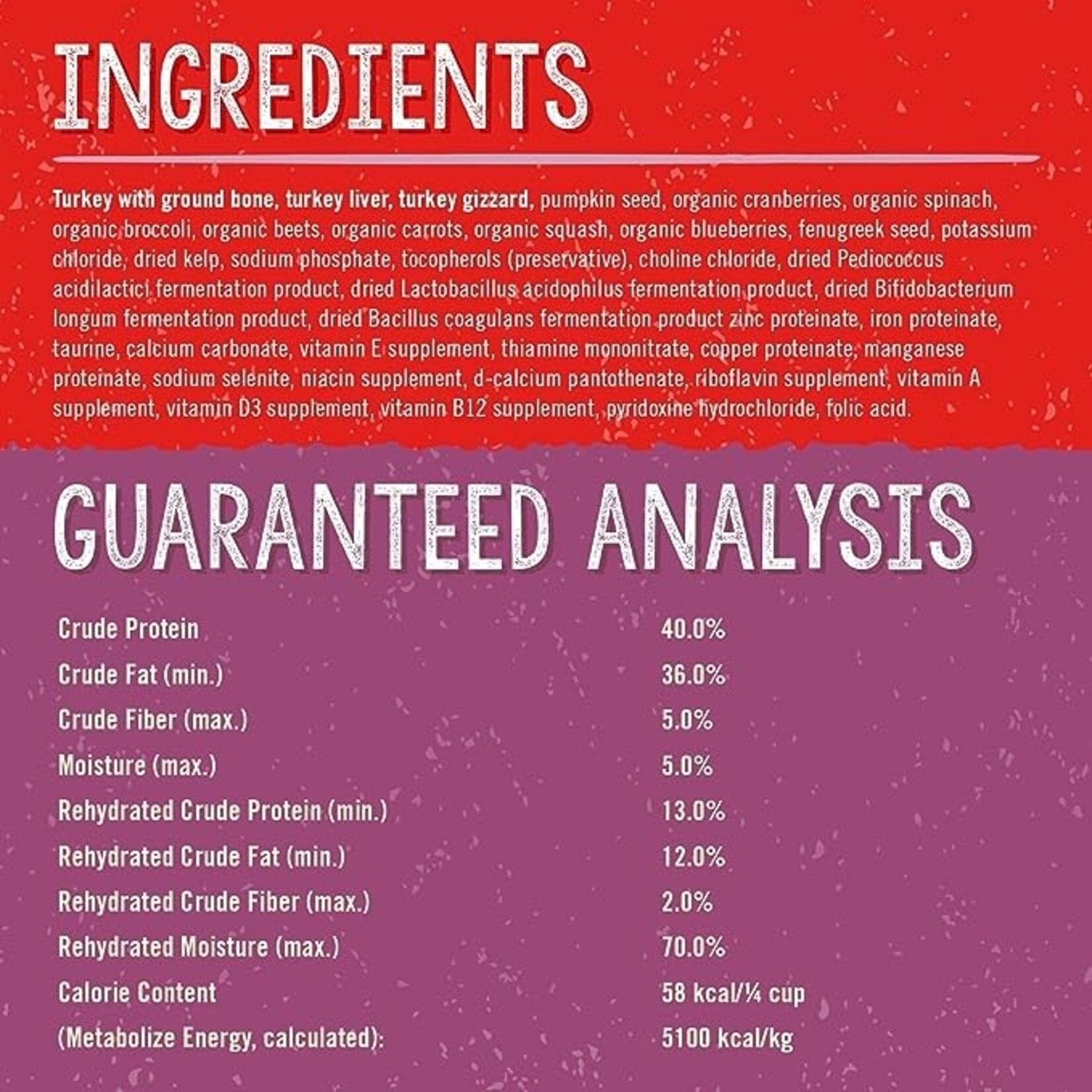 Stella & Chewy Stella and Chewy's Freeze Dried Raw Tantalizing Turkey Meal Mixers 3.5oz