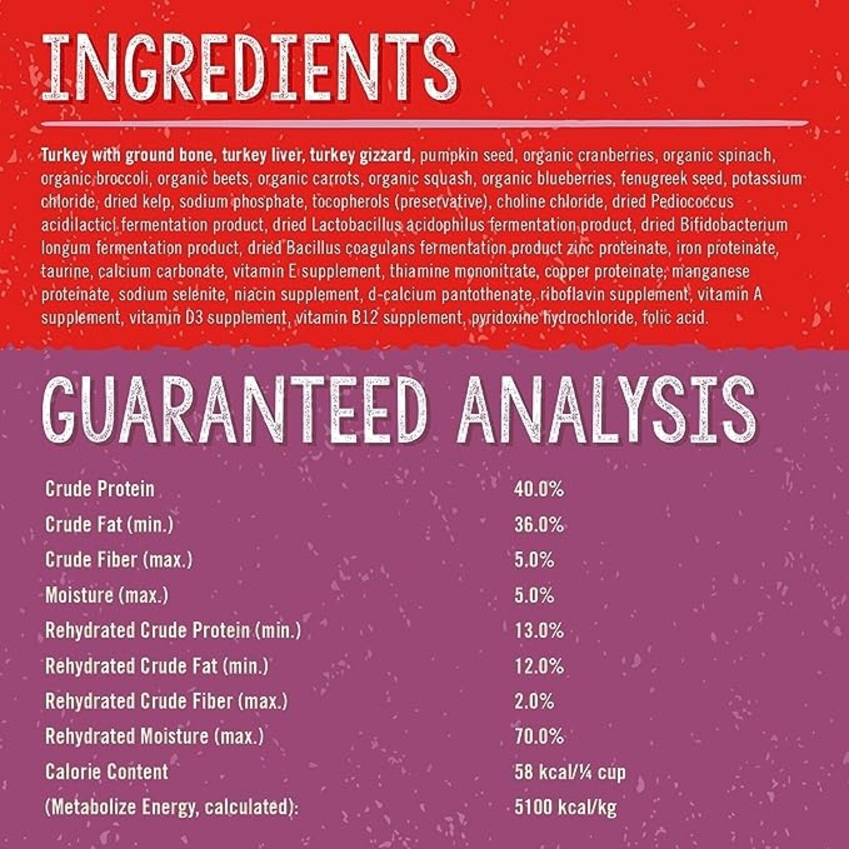Stella & Chewy Stella & Chewy's Dog Freeze Dried Raw Tantalizing Turkey Meal Mixers 18oz