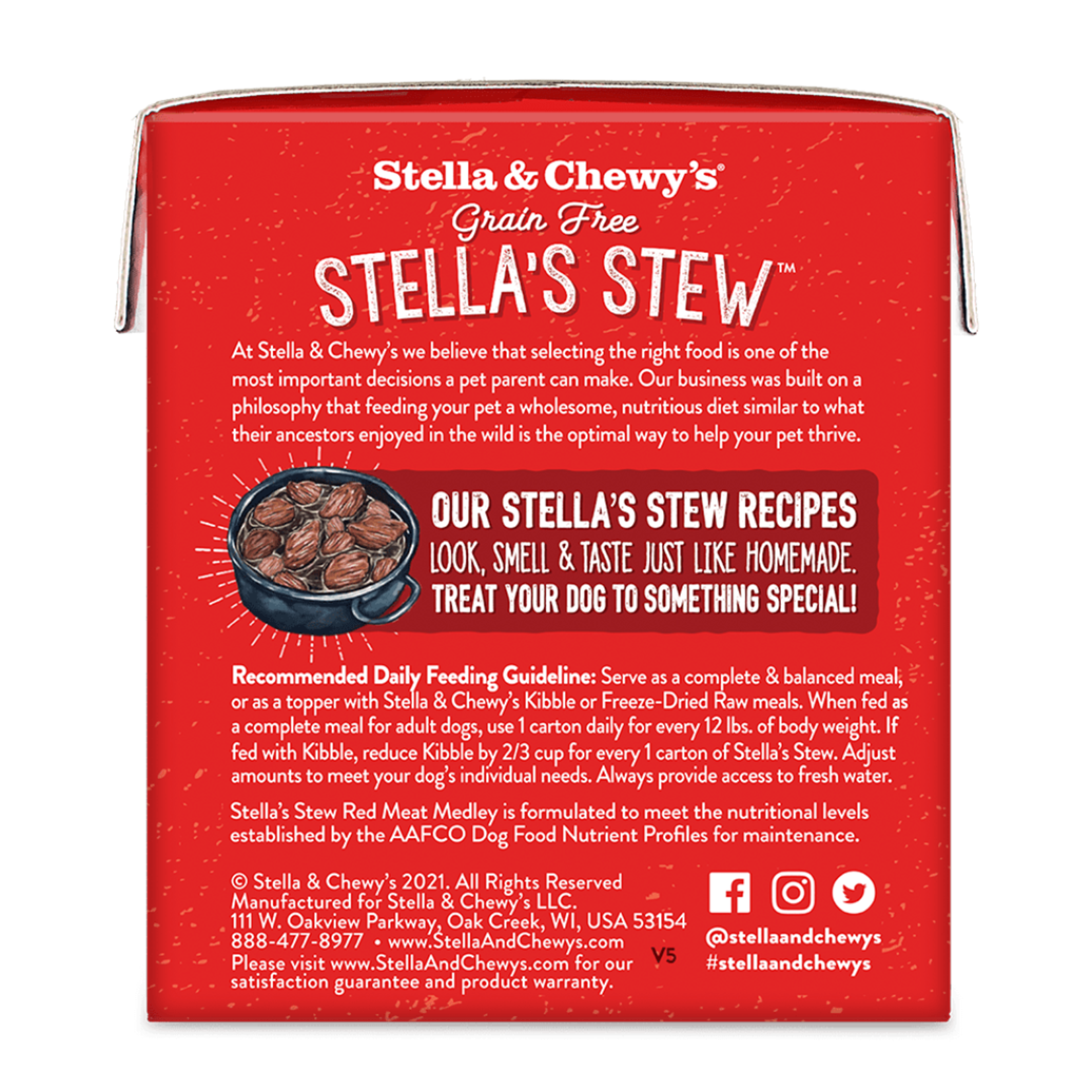 Stella & Chewy Stella & Chewy Red Meat Medley Stew 11oz