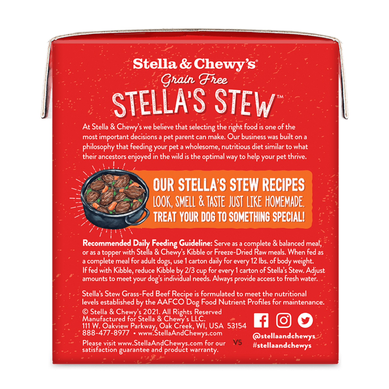 Stella & Chewy Stella & Chewy Grass-Fed Beef Stew 11oz