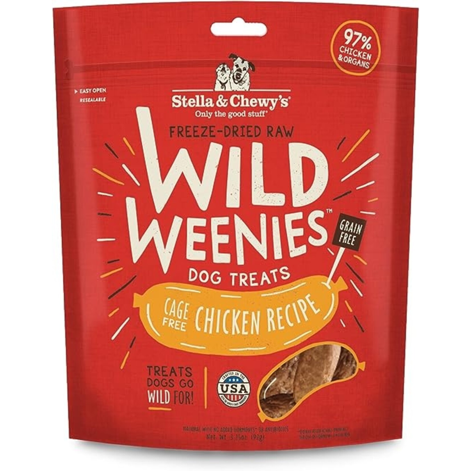 Stella & Chewy Stella & Chewy Chicken Wild Weenies 3.25oz