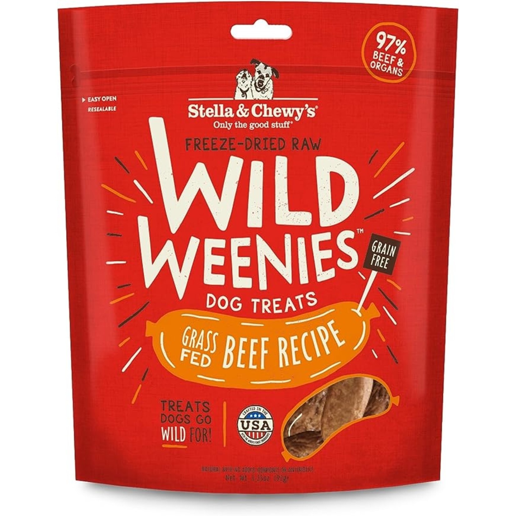Stella & Chewy Stella & Chewy Beef Wild Weenies 3.25oz