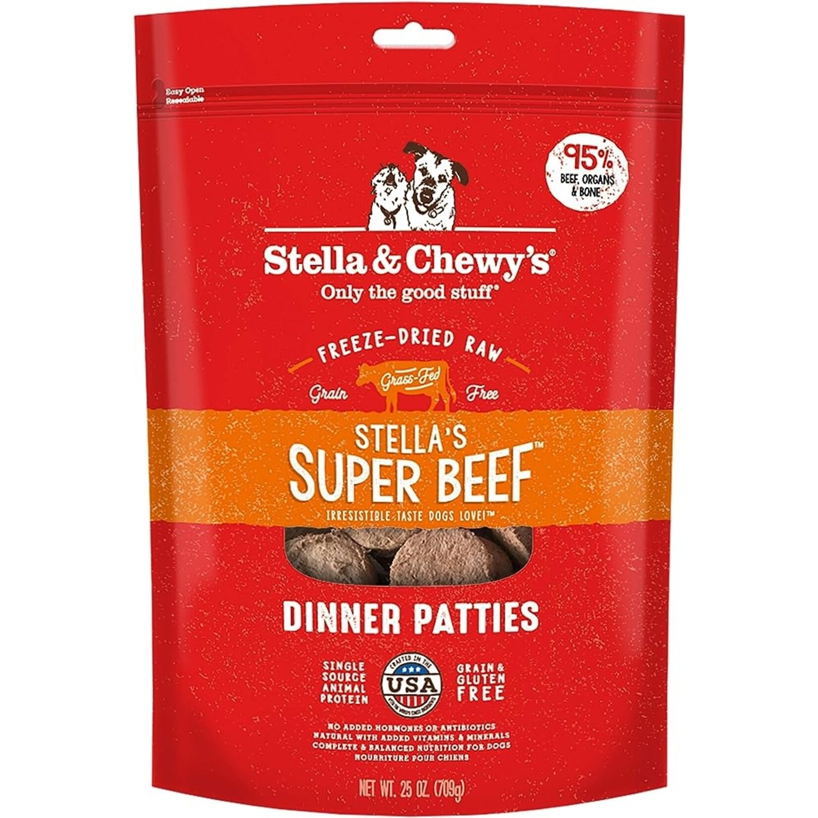 Stella & Chewy Stella & Chewy Beef Freeze Dried Patties 25oz