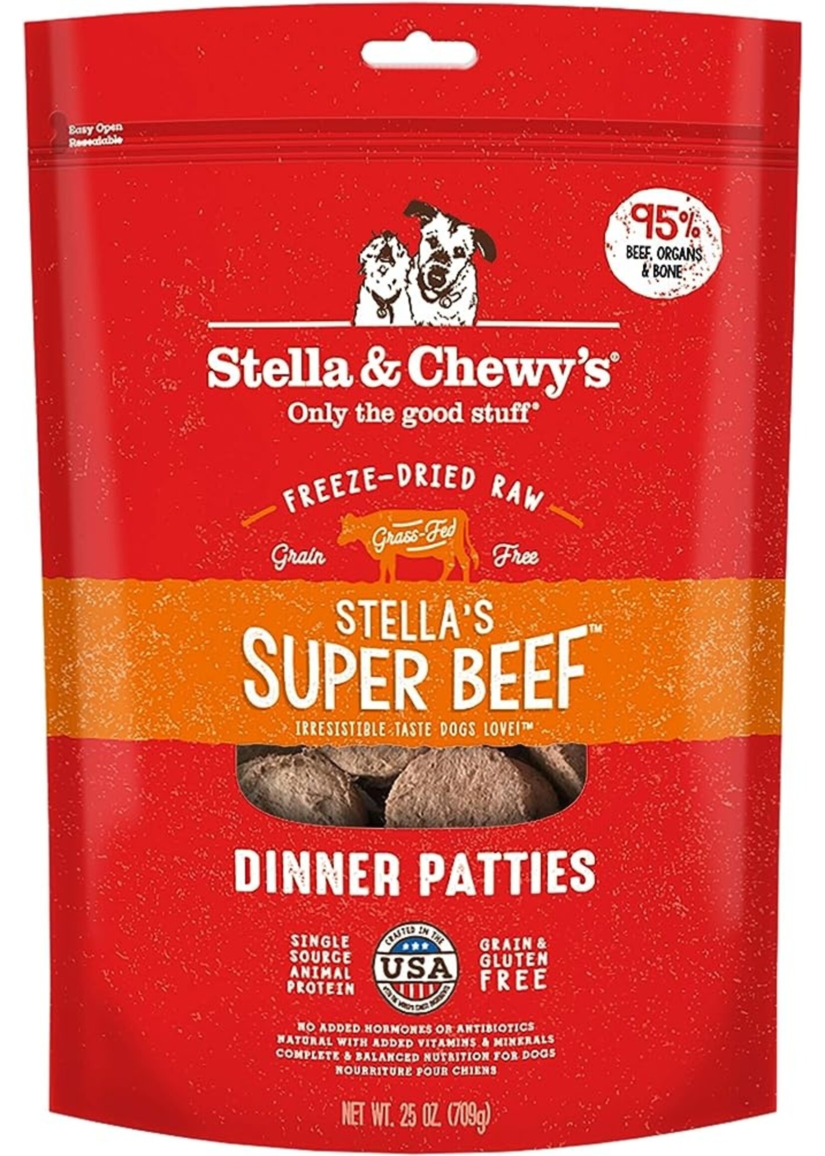 Stella & Chewy Stella & Chewy Beef Freeze Dried Patties 25oz