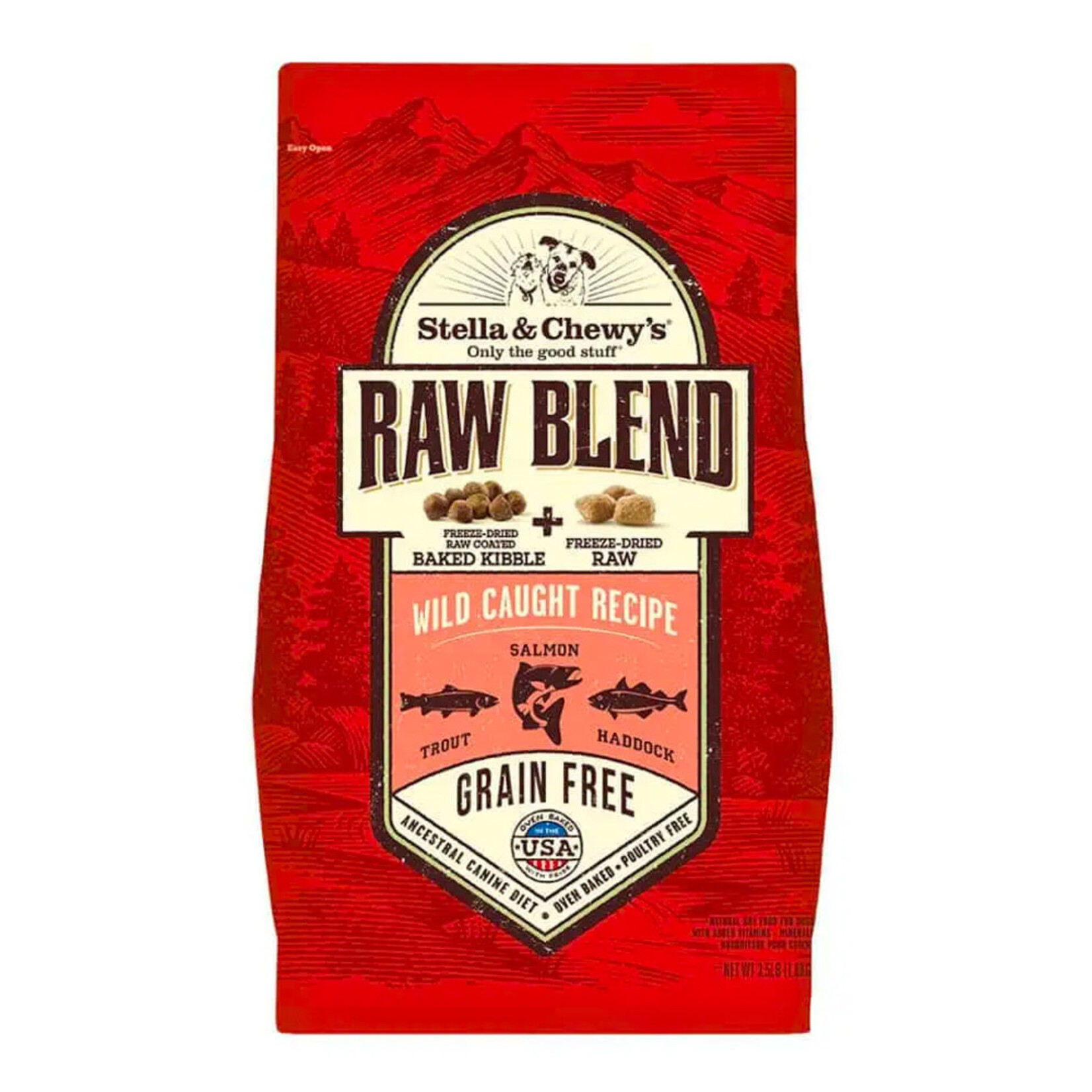 Stella & Chewy Stella & Chewy Wild Caught Raw Blend Grain Free 3.5lbs*DISCONTINUED*