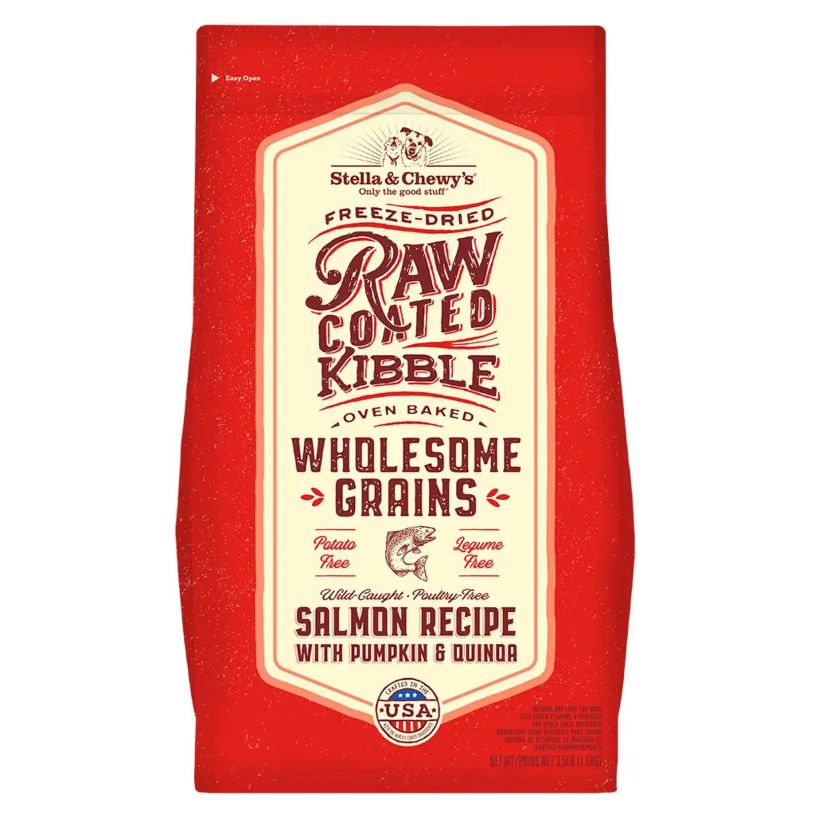 Stella & Chewy Stella & Chewy Salmon, Pumpkin & Quinoa Wholesome Grain Dog 22lbs