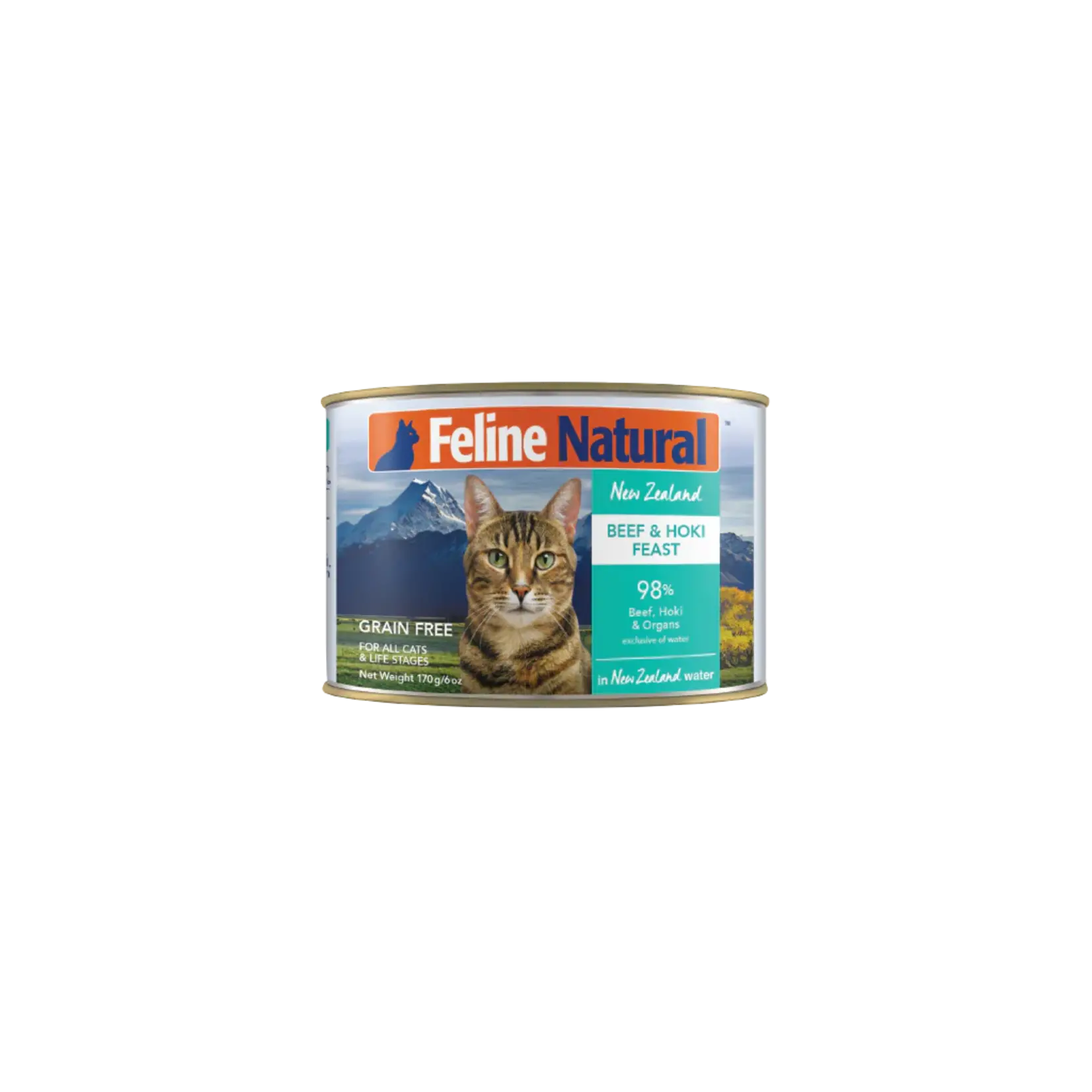 Feline Natural Feline Natural Beef & Hoki Feast 6oz (case 12)