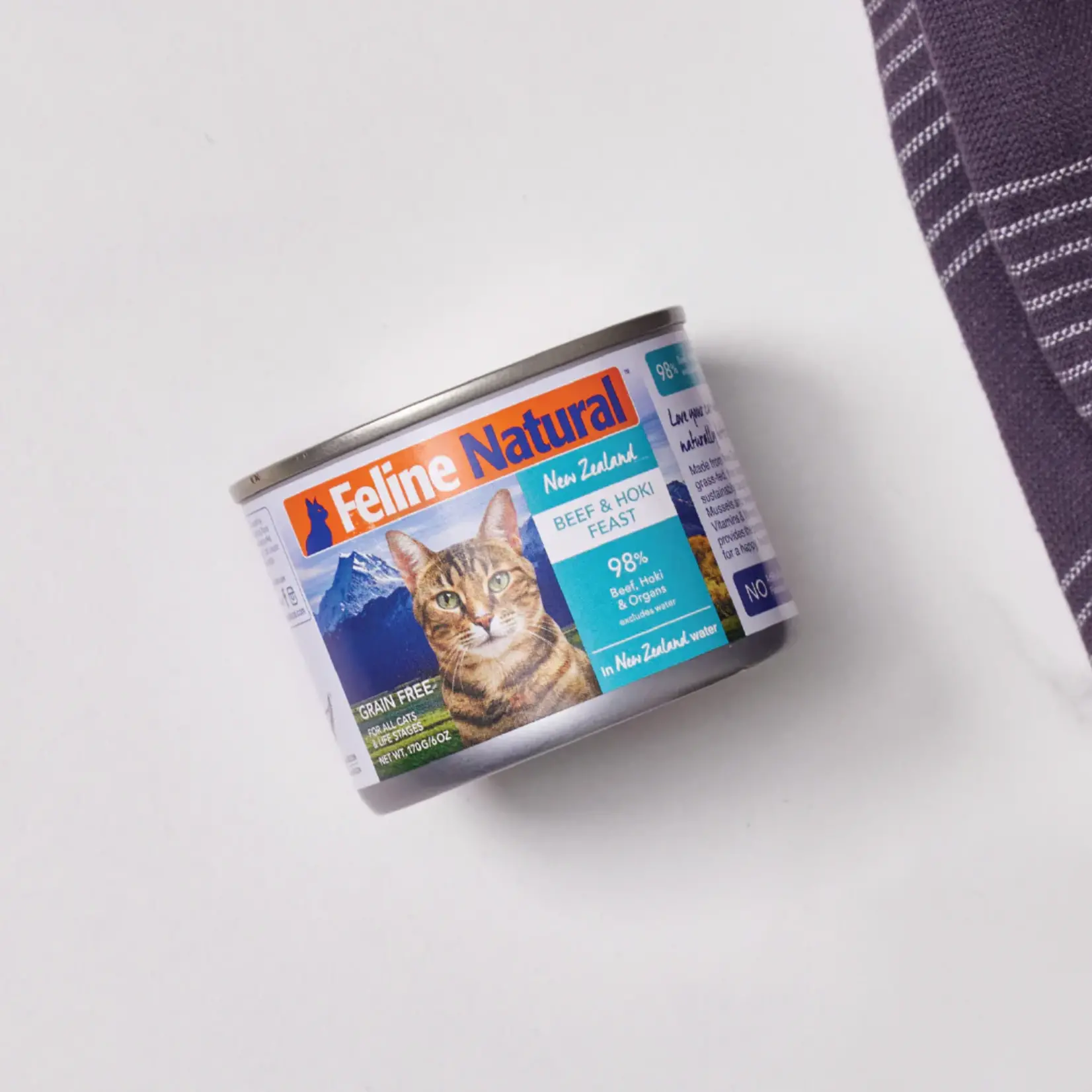 Feline Natural Feline Natural Beef & Hoki Feast 6oz (case 12)