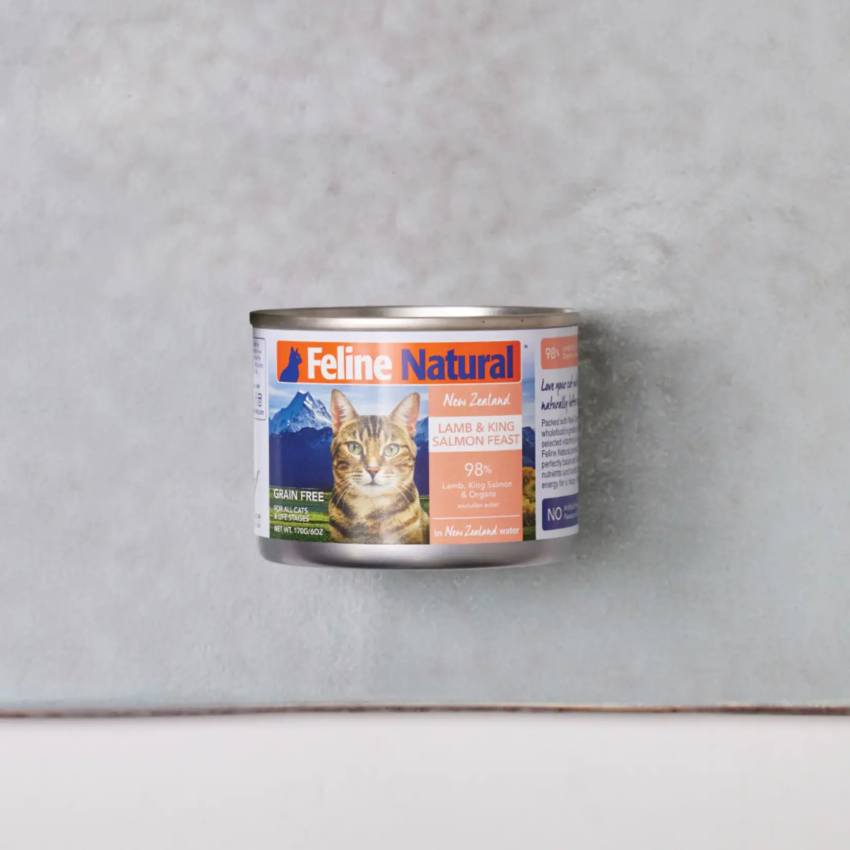 Feline Natural Feline Natural Lamb & King Salmon Feast 6oz (case 12)