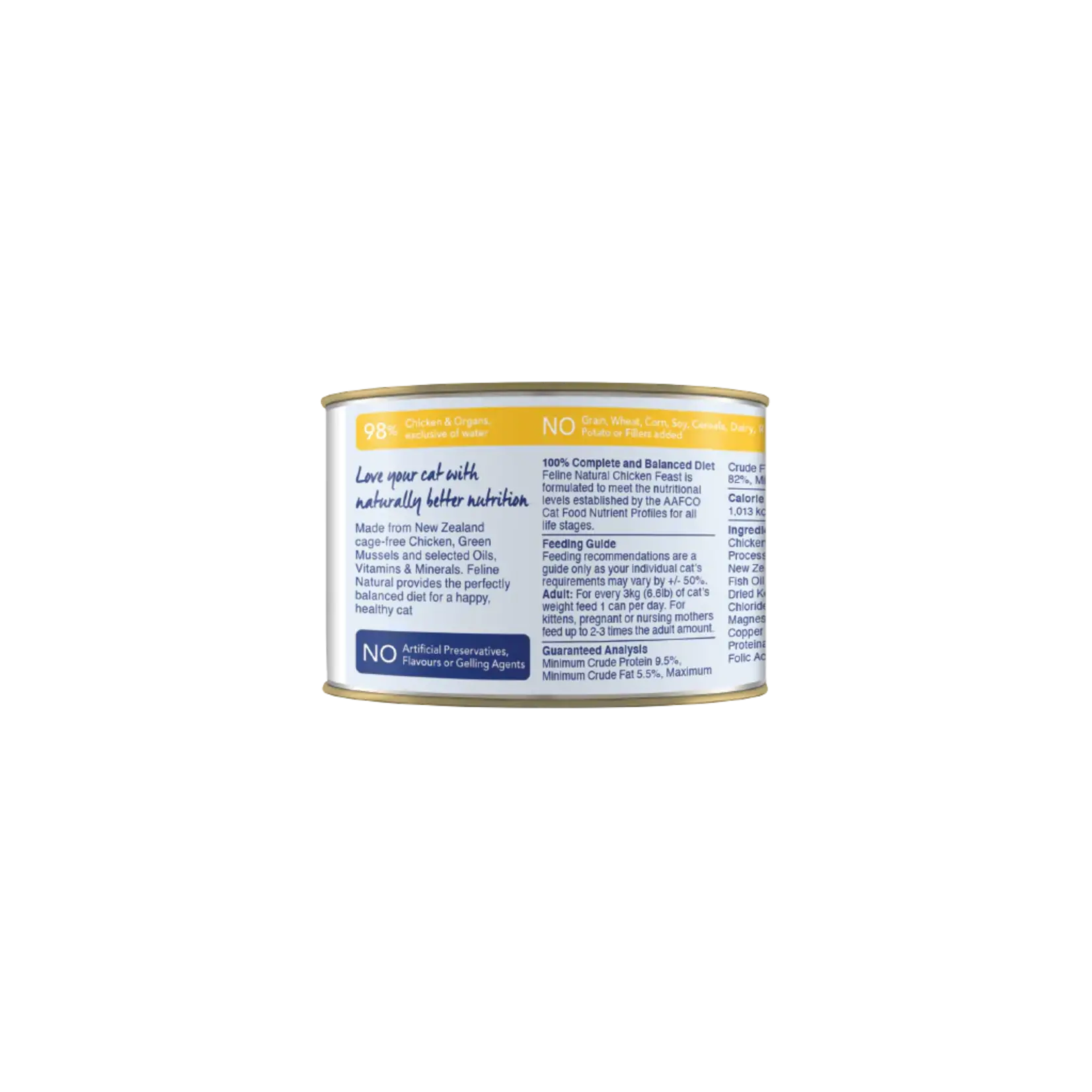 Feline Natural Feline Natural Chicken Feast 6oz (case 12)