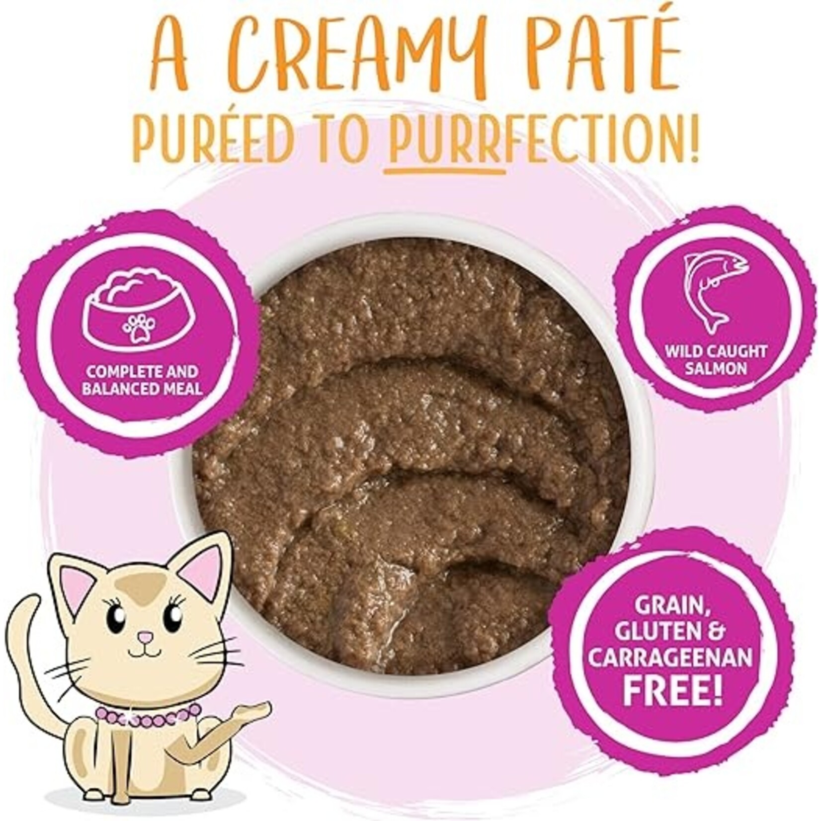 Weruva Weruva Tic Tac Whoa Cat Pate 3oz (case 12)