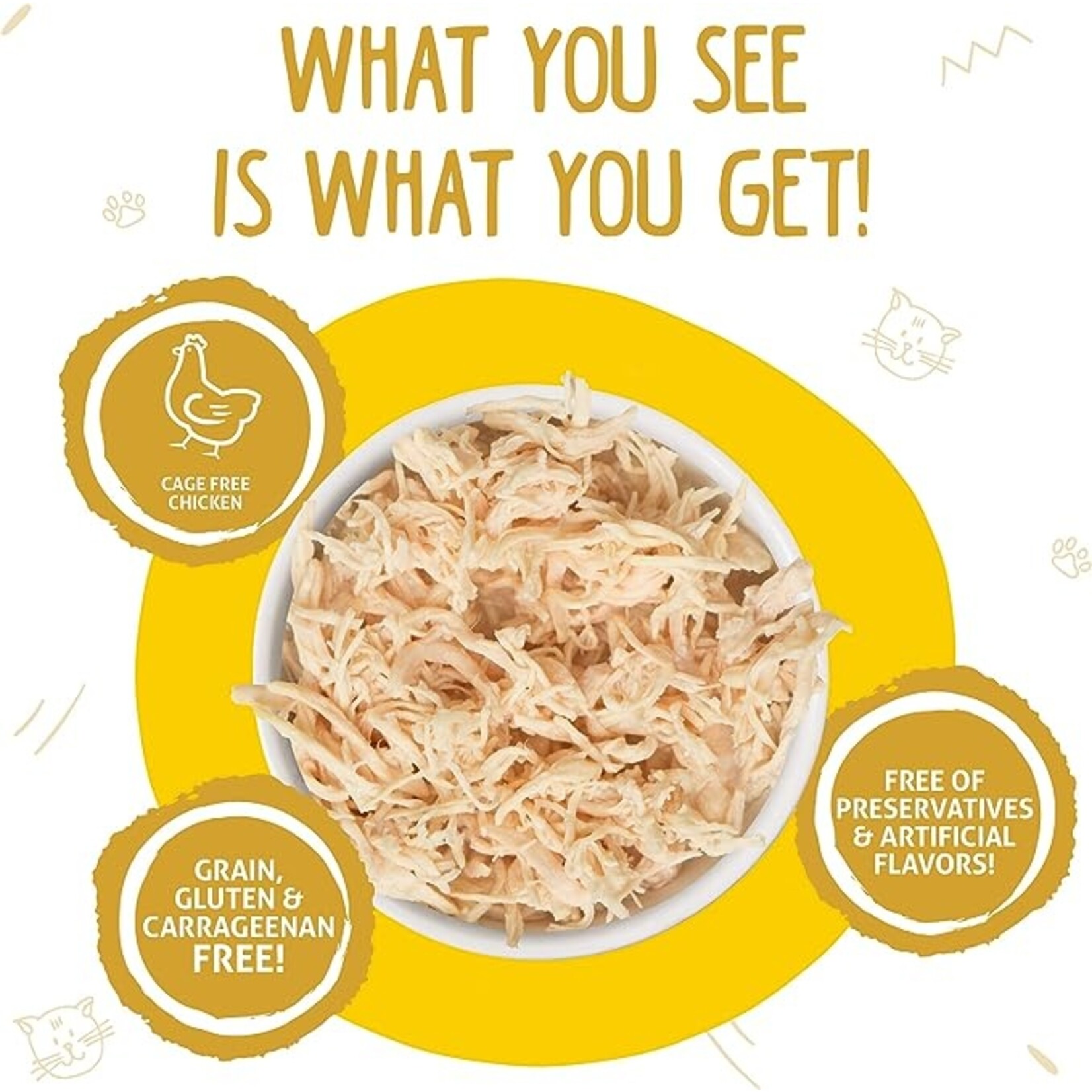 Weruva Weruva Cat Paw Lickin Chickin 10oz (case 12)