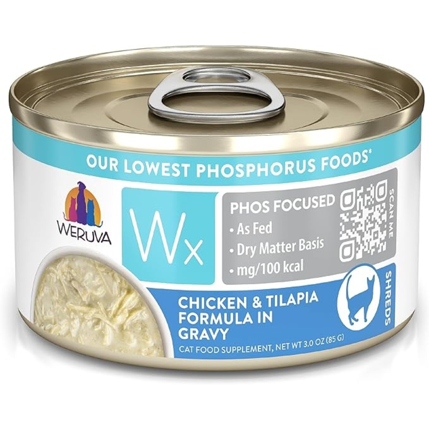 Weruva Weruva WX Chicken & Tilapia Gravy 3oz (case 12)
