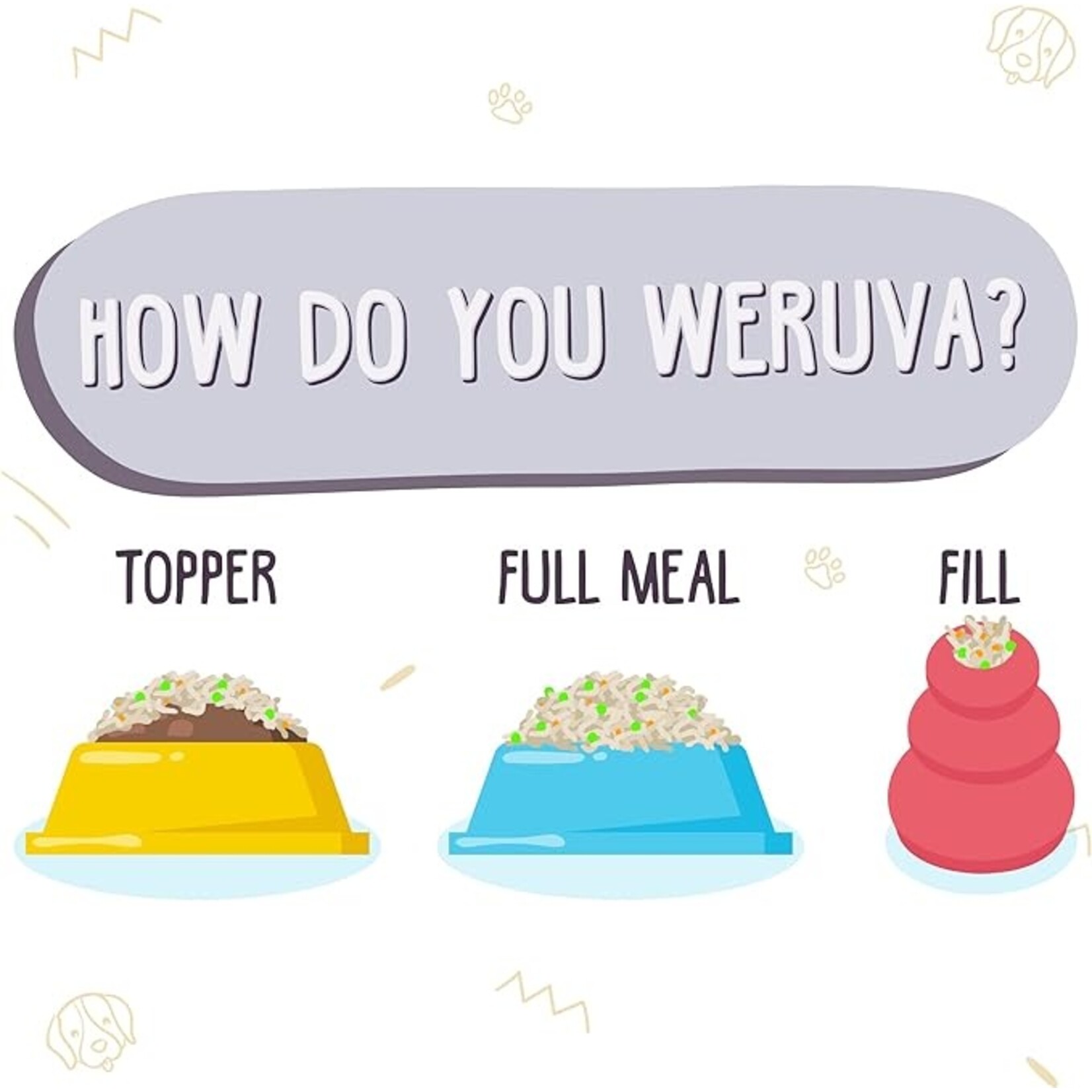 Weruva Weruva Steak Frites Dog 14oz (case 12)